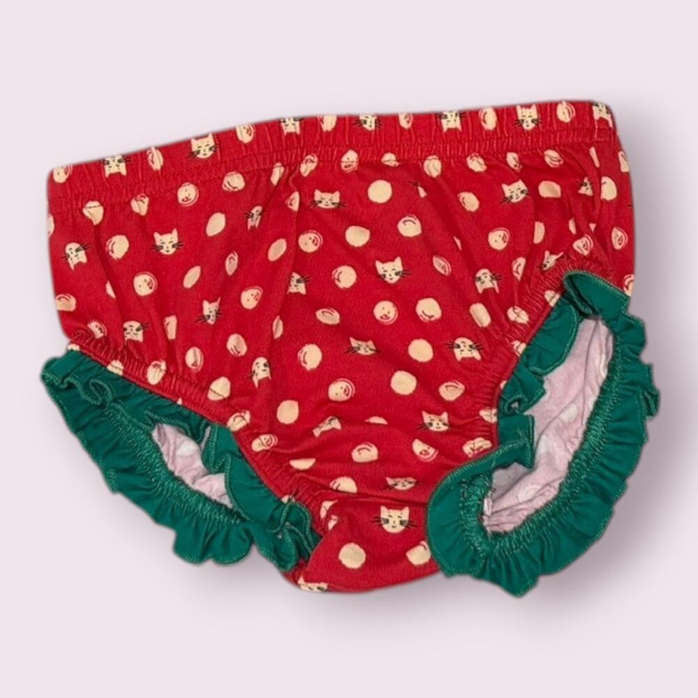 Matilda Jane Santa's Helper Diaper Cover – Size 12-18 Months (Excellent) 24950D